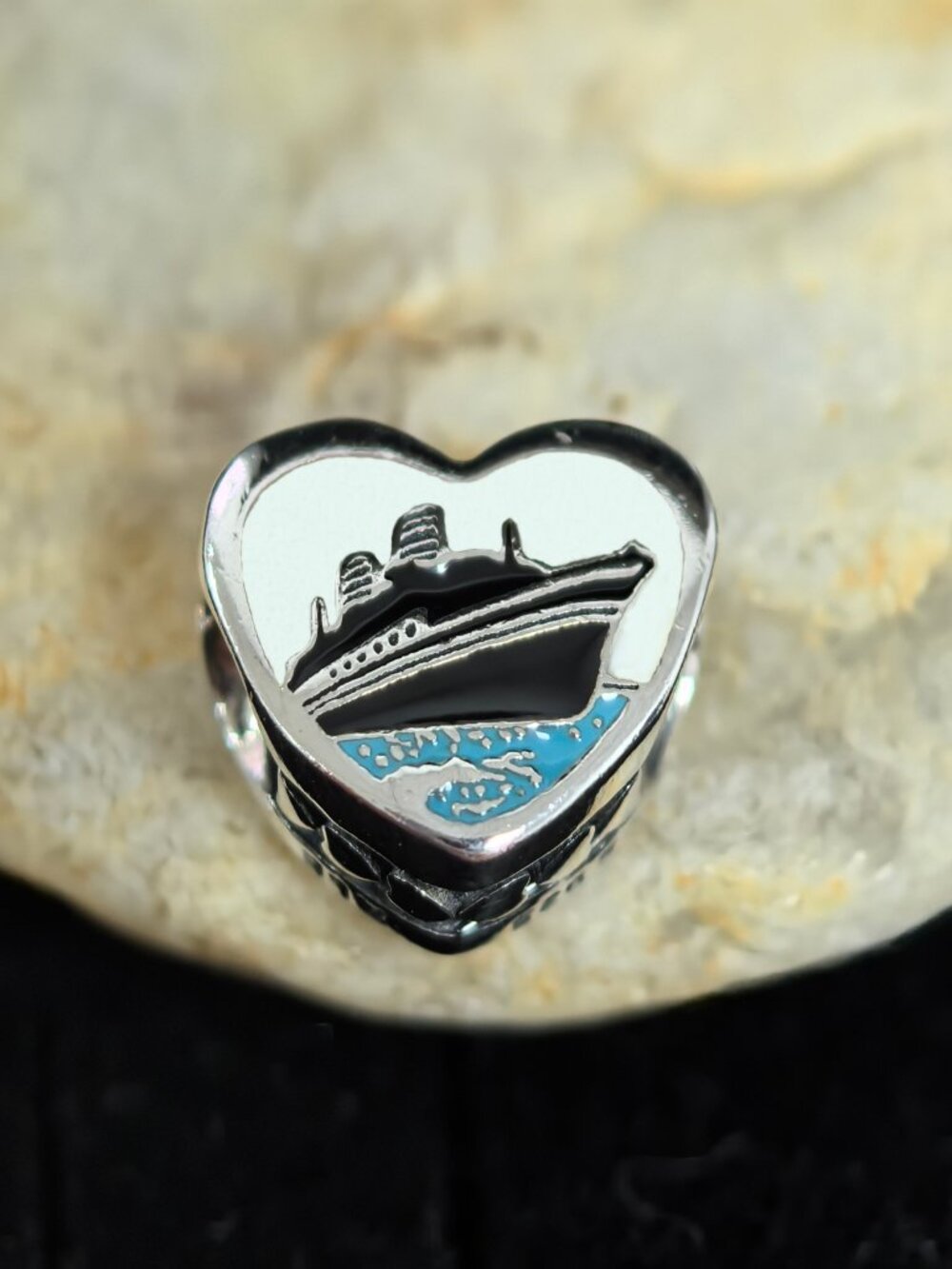 Pandora Alaska Exclusive Whale Tail Cruise Ship Charm, S925 Silver Jewelry